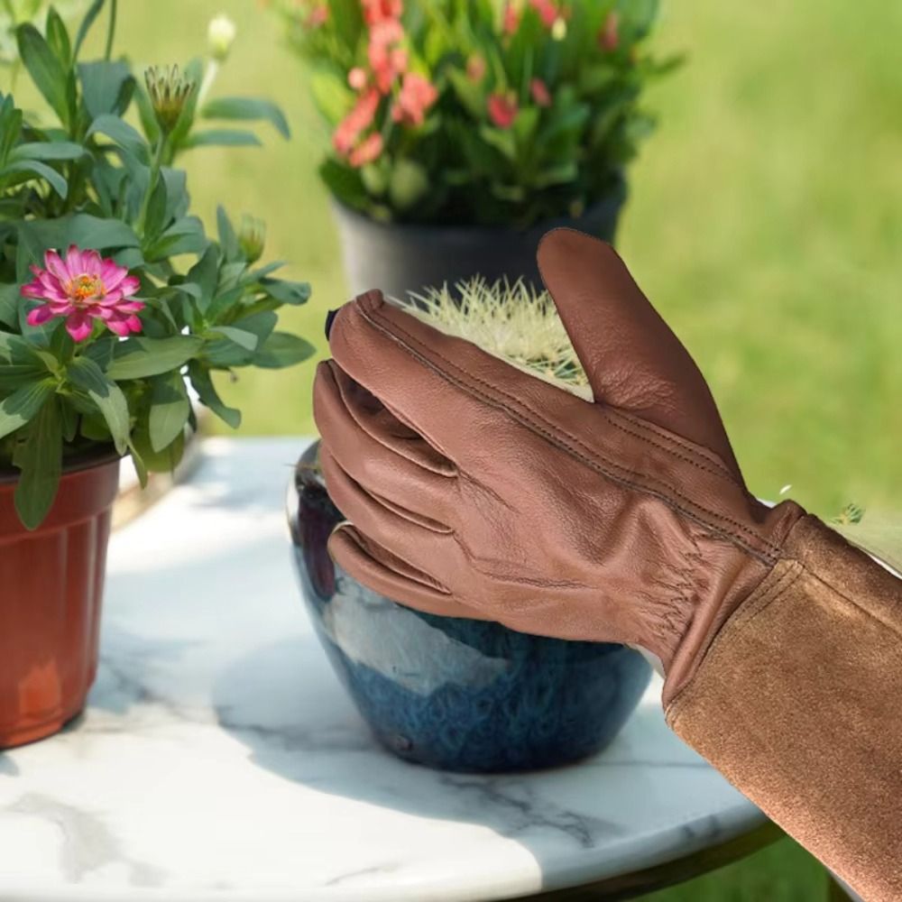 Worker Long Sleeve Gardening G - Leather Work Winter Gloves recensie en prijs