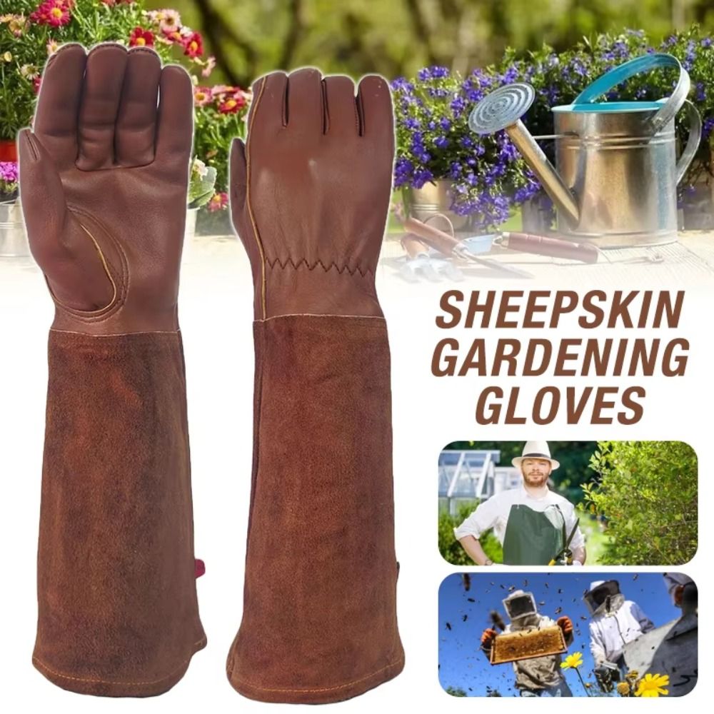 Worker Long Sleeve Gardening G - Leather Work Winter Gloves recensie en prijs