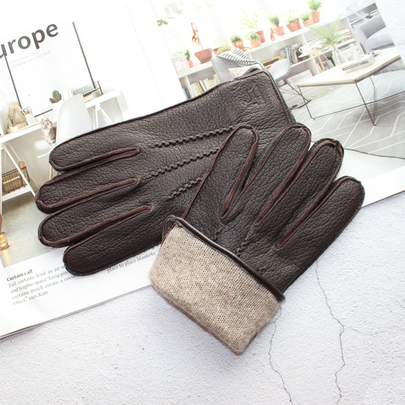 New deerskin gloves men's  lea - Leather Work Winter Gloves recensie en prijs