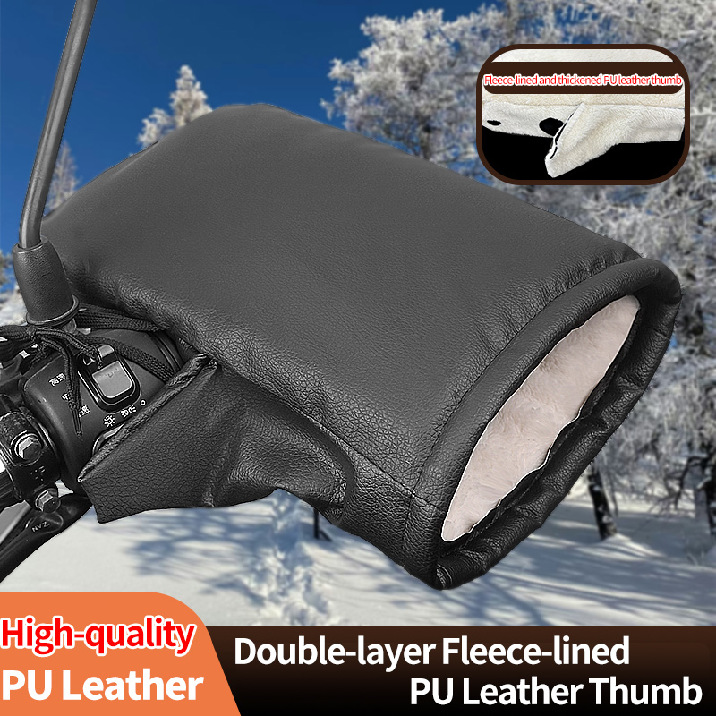 2PCS Winter Electric Bike Glov - Leather Work Winter Gloves recensie en prijs