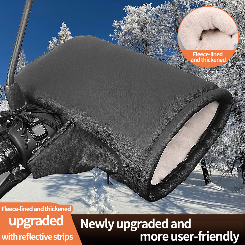 2PCS Winter Electric Bike Glov - Leather Work Winter Gloves recensie en prijs