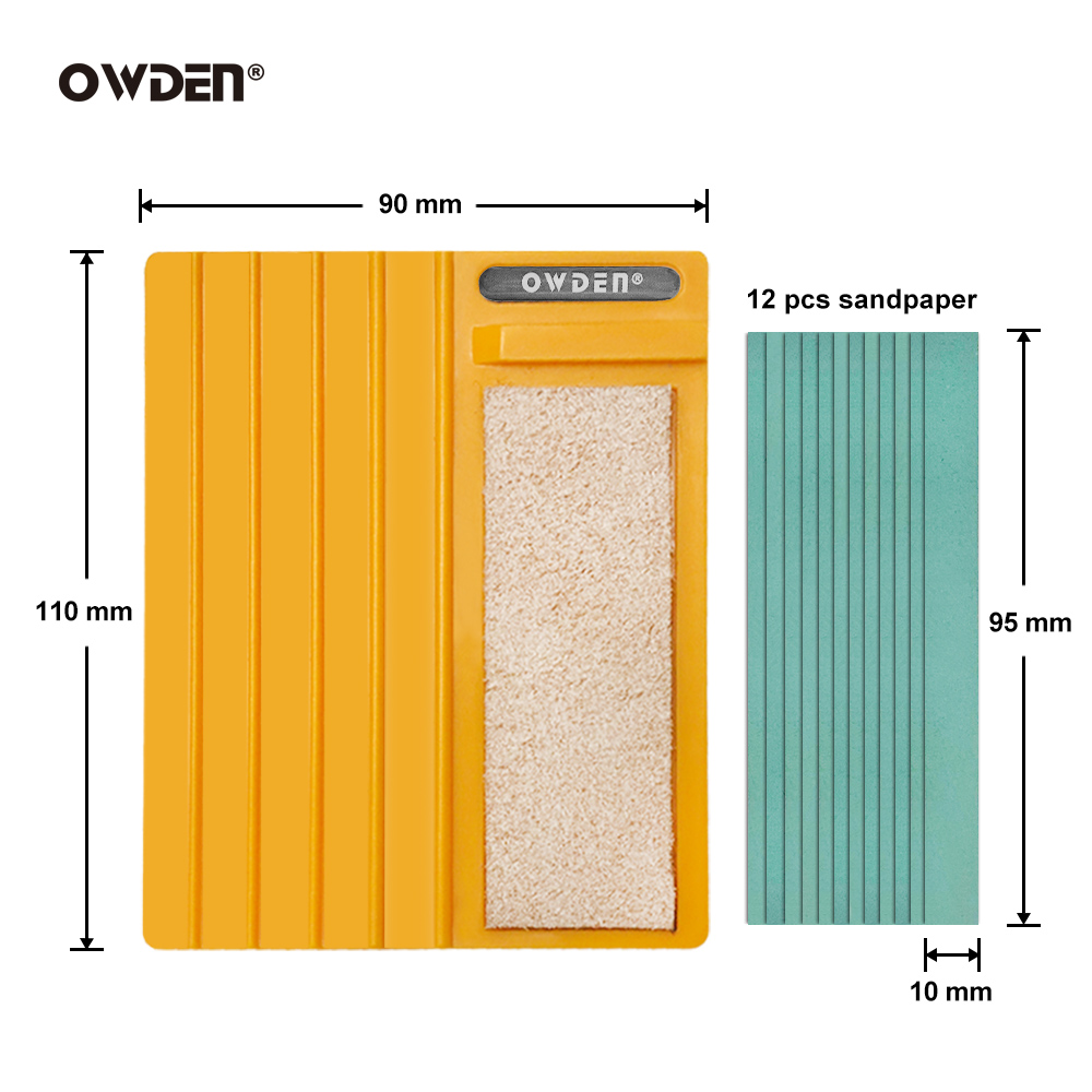 OWDEN New Patent Sharpeners Ex - Leather Edge Beveler recensie en prijs
