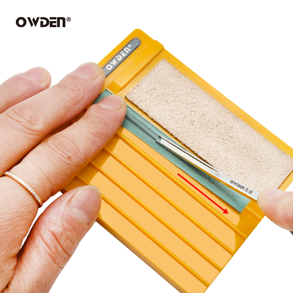 OWDEN New Patent Sharpeners Ex - Leather Edge Beveler recensie en prijs
