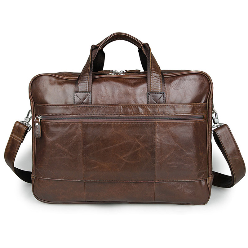 LACHIOUR Genuine Leather Men B - Leather Work Bag recensie en prijs