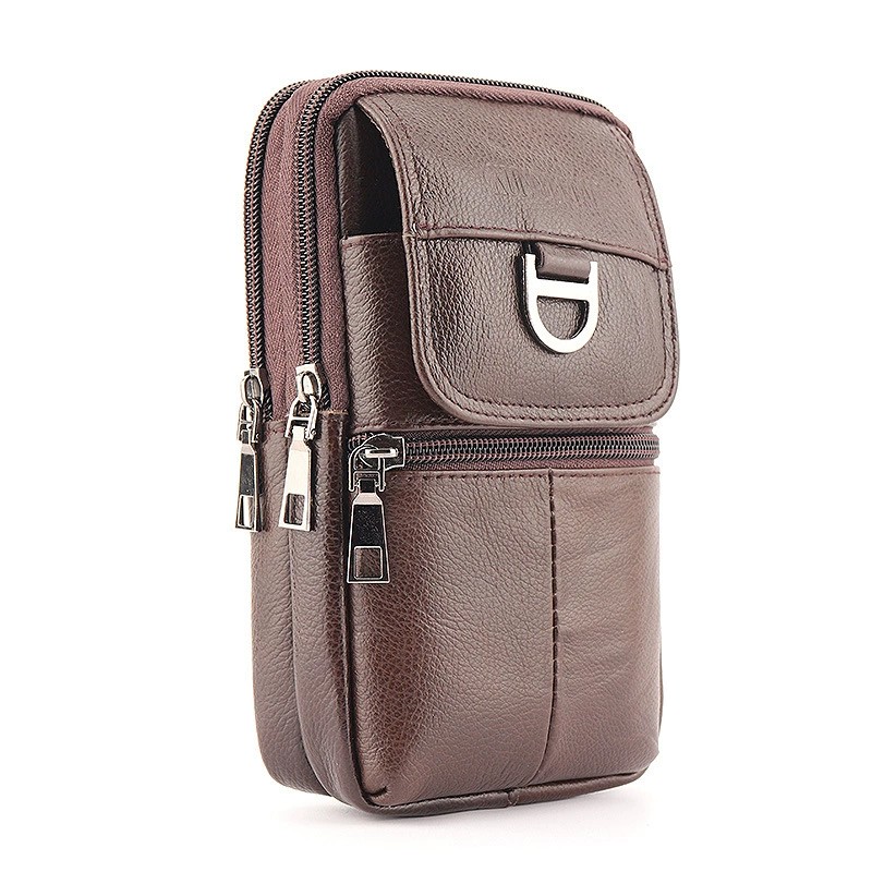Men's Leather Waist Bag - Larg - Leather Work Bag recensie en prijs