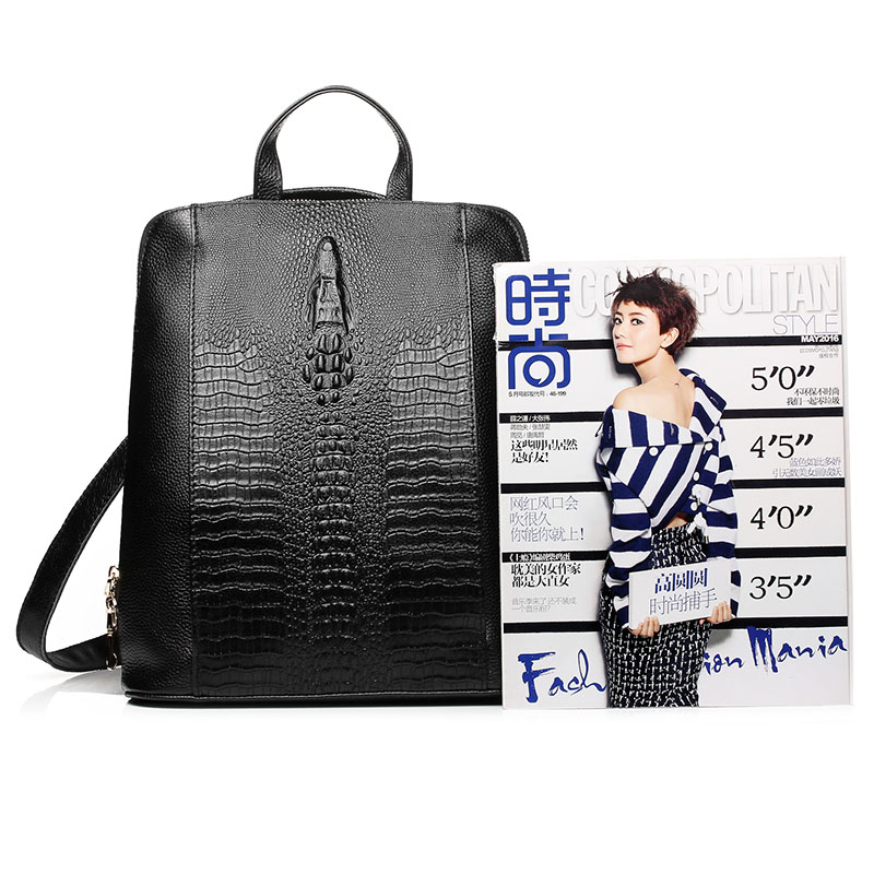 Zency Women's Crocodile Leathe - Leather Work Bag recensie en prijs